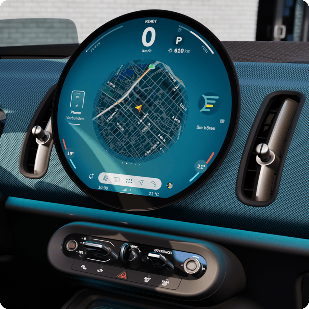 MINI Countryman interior with OLED display - Naperville, IL