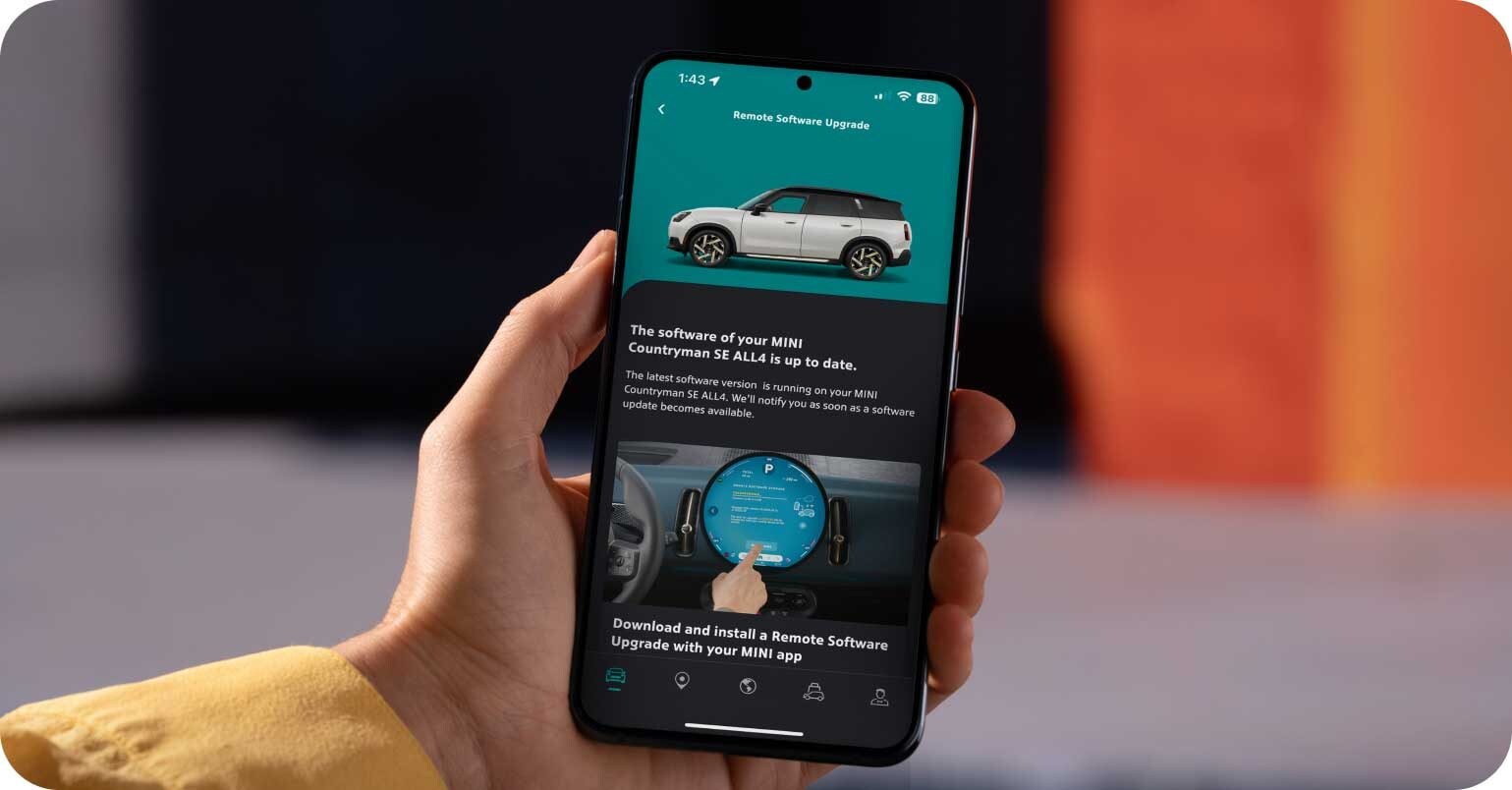 Mini Software Interface 2026 Tech & Safety Features | 2026 MINI Countryman Electric