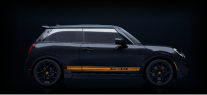 Side-view of the Mini 1998 GT Edition.
